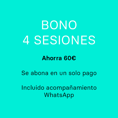 Bono 4 sesiones